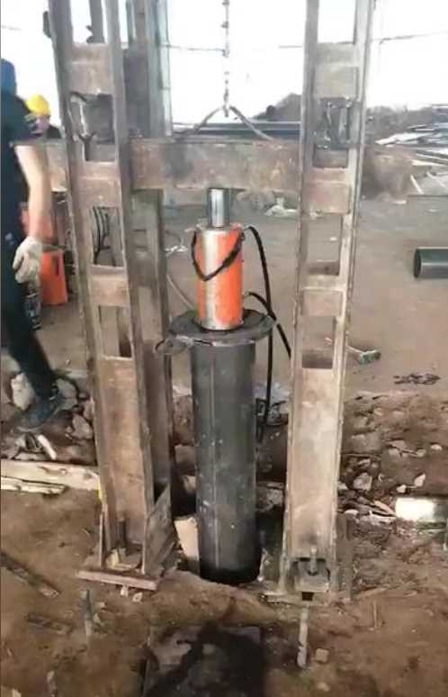 邯郸成安县钢管桩加固